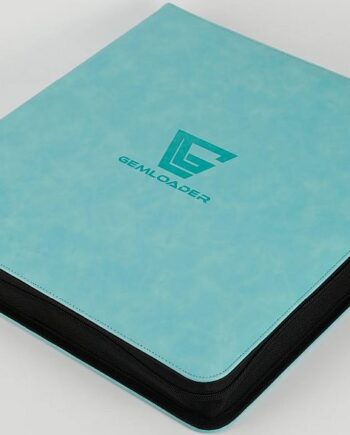 Mappe Gemloader Premium 12-pocket Toploader Binder: Tiffany Blue  Holder 336 Kort
