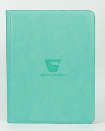 Mappe Gemloader Premium  -pocket Toploader Binder: Tiffany Blue  Holder 216 Kort