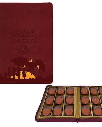 Mappe Magic Zippered Premium  -pocket Pro-binder: Outlaws Of Thunder Junction:   Set Symbol And Gang Silhouette Ultra Pro  38373