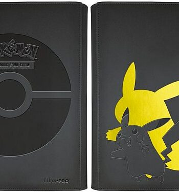 Mappe Pokemon Elite Series: Pikachu  -pocket Premium Zippered Pro-binder 18x20  Plads Til 360 Kort  Ultra Pro  15772