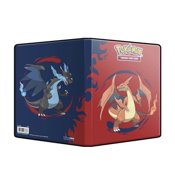 Mappe Pokemon Mega Charizard     Mega Charizard   Album  -pocket  Holder 80 Kort  Ultrapro  16736