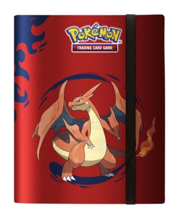 Mappe Pokemon: Mega Charizard     Mega Charizard    -pocket Pro-binder 18x20  Plads Til 360 Kort  Ultra Pro  16733