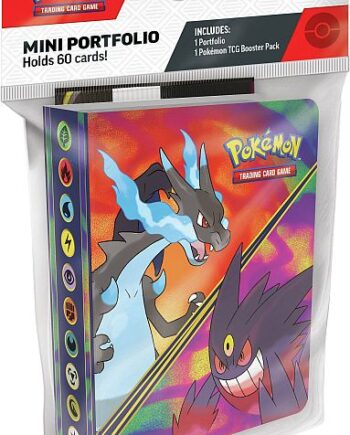 Mappe Pokemon Mega Evolution: Mega Charizard   Gengar  2026 Spring  Mini-album  Binder    Booster Pack  Plads Til 60 Kort