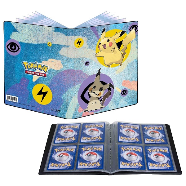 Mappe Pokemon Pikachu   Mimikyu Album  -pocket  Holder 80 Kort     Oversized Kort  Ultrapro  16107
