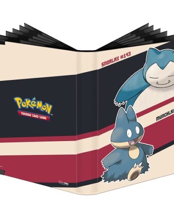 Mappe Pokemon: Snorlax   Munchlax Pro-binder 18x20  Plads Til 360 Kort  Ultra Pro  15954