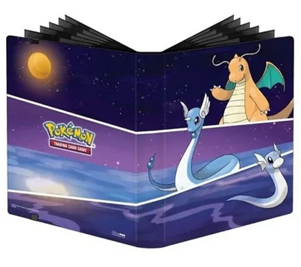 Mappe Pokemon: Starry Dragonite  -pocket Pro-binder 18x20  Plads Til 360 Kort  Ultra Pro  16497