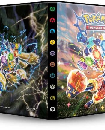 Mappe Pokemon Sv07 Scarlet   Violet: Stellar Crown Album  -pocket  Holder 80 Kort     Oversized Kort  Ultrapro  16077