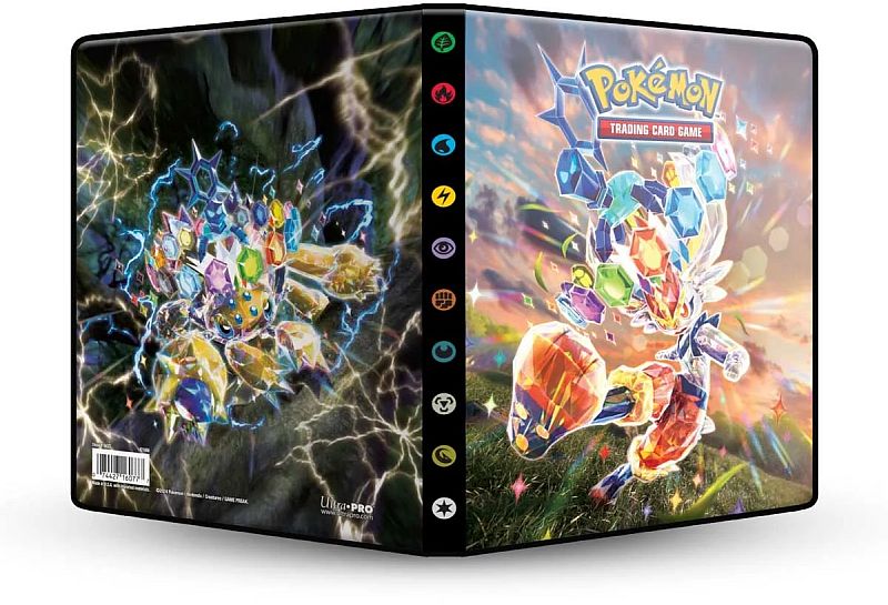 Mappe Pokemon Sv07 Scarlet   Violet: Stellar Crown Album  -pocket  Holder 80 Kort     Oversized Kort  Ultrapro  16077
