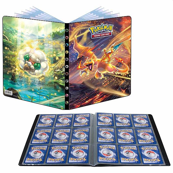Mappe Pokemon Swsh09 Sword   Shield: Brilliant Stars Album  -pocket  Holder 252 Kort  Ultrapro  15788