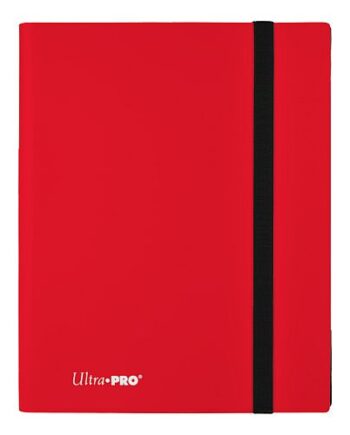 Mappe Ultra Pro Eclipse  -pocket Pro-binder: Apple Red    195 184    18x20  Plads Til 360 Kort   15146