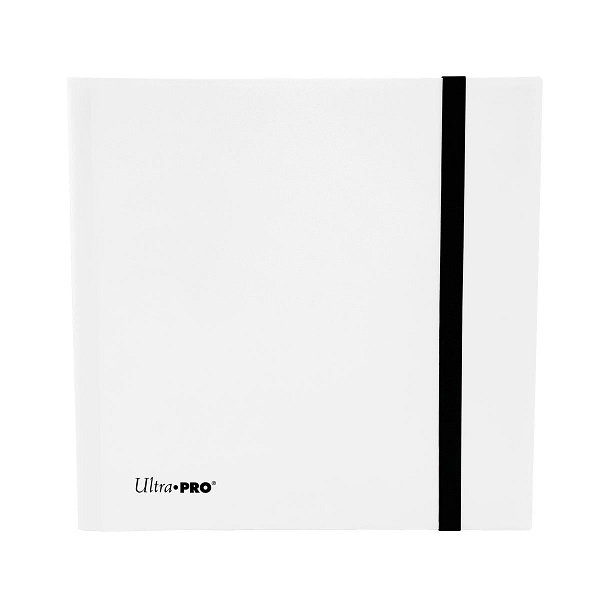Mappe Ultra Pro Eclipse 12-pocket Pro-binder: Arctic White  Hvid  24x20  Plads Til 480 Kort   16151