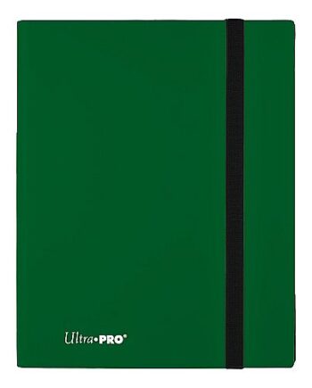 Mappe Ultra Pro Eclipse  -pocket Pro-binder: Forest Green  Gr 195 184    18x20  Plads Til 360 Kort   15147