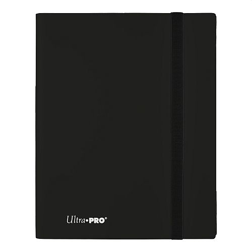 Mappe Ultra Pro Eclipse  -pocket Pro-binder: Jet Black  Sort  18x20  Plads Til 360 Kort   15219