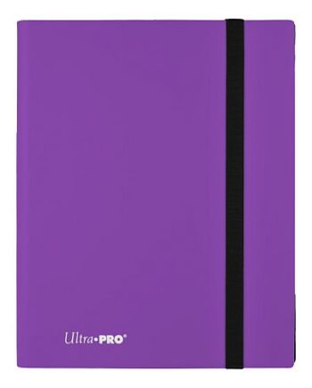 Mappe Ultra Pro Eclipse  -pocket Pro-binder: Royal Purple  Lilla  18x20  Plads Til 360 Kort   15152
