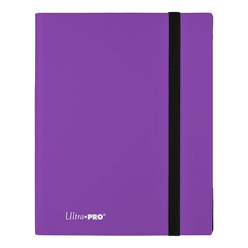 Mappe Ultra Pro Eclipse  -pocket Pro-binder: Royal Purple  Lilla  18x20  Plads Til 360 Kort   15152