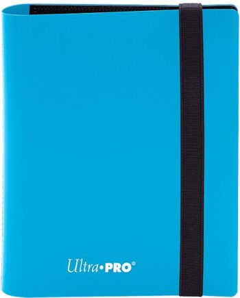 Mappe Ultra Pro Eclipse  -pocket Pro-binder: Sky Blue  Bl 195 165  4x20  Plads Til 80 Kort   15366