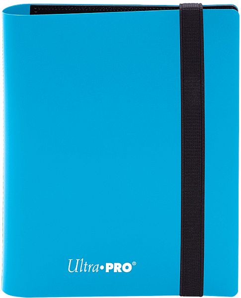Mappe Ultra Pro Eclipse  -pocket Pro-binder: Sky Blue  Bl 195 165  4x20  Plads Til 80 Kort   15366