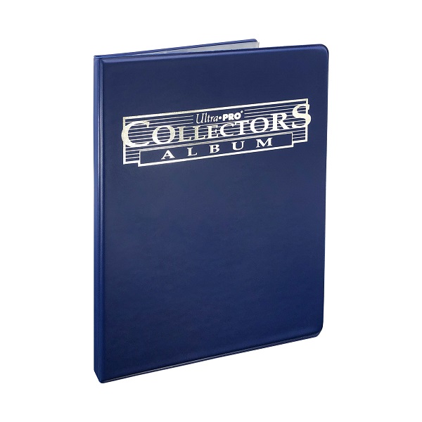 Mappe Ultra Pro 9x10 Collectors Album  -pocket  Holder 180 Kort  Cobalt  Blue Bl 195 165   15865