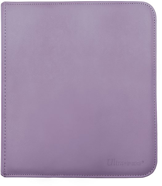 Mappe Zippered 12-pocket Pro-binder: Purple 24x20  Plads Til 480 Kort  Ultra Pro  15742