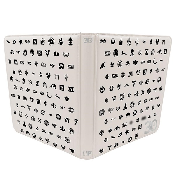Mappe Zippered 12-pocket Pro-binder 30th Anniversary 24x20  Plads Til 480 Kort  Ultra Pro  19871