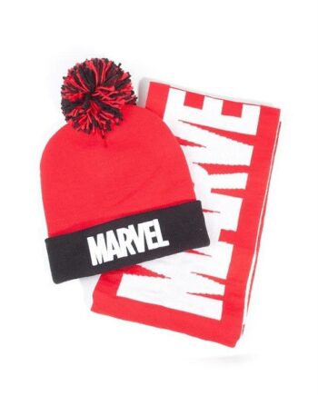 Marvel Beanie   Scarf  Gift Set