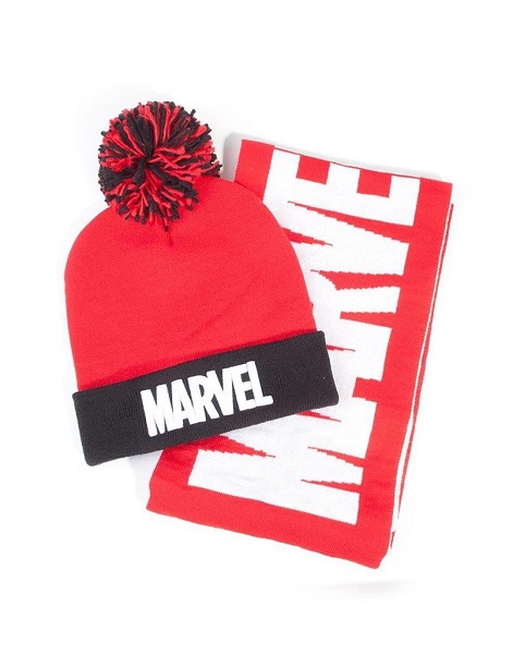 Marvel Beanie   Scarf  Gift Set