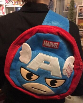 Marvel Captain America Skoletaske Rygs 195 166   Backpack Bag Taske