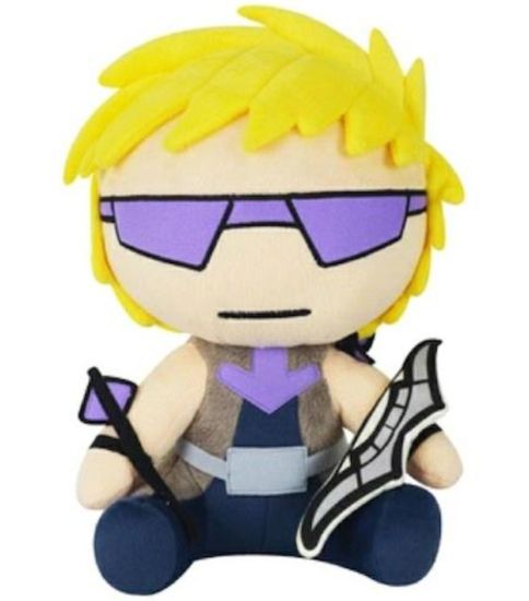 Marvel Hawkeye Super Nuttet Og Bl 195 184   Plush Bamse 35cm