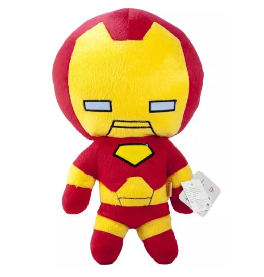 Marvel Iron Man Super Nuttet Og Bl 195 184   Plush Bamse 35cm