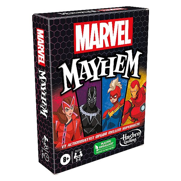 Marvel Mayhem  Dansk  Board Game