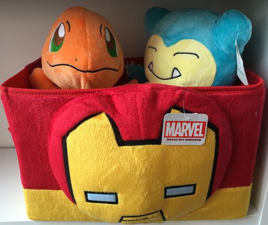 Marvel Opbevaringsboks: Iron Man Toy Box Size 23x37x23cm