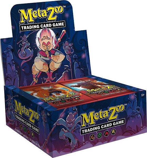 Metazoo Tcg  2025 : Base Set  Standard Art  Booster Box  Display  24 Packs