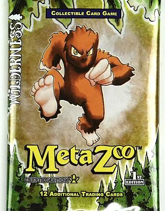 Metazoo Tcg: Cryptid Nation Wilderness  1st Edition  Booster Pack
