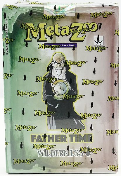 Metazoo Tcg: Cryptid Nation Wilderness  1st Edition  Theme Deck: Light Father Time