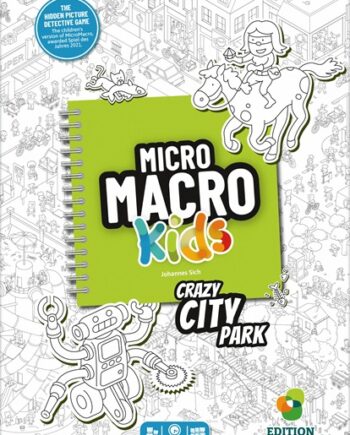 Micromacro  Engelsk : Kids  226 128 147  The Crazy City Park Board Game