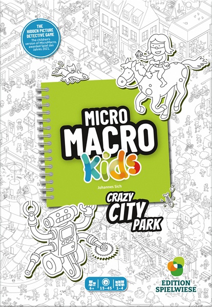 Micromacro Engelsk : Kids 226 128 147 The Crazy City Park Board Game