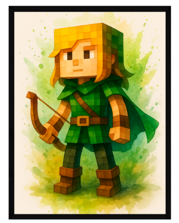 Minecraft Plakat