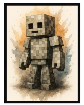 Minecraft Plakat