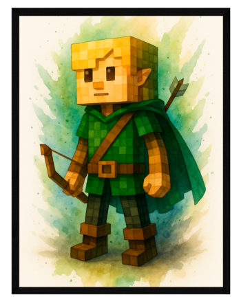 Minecraft Plakat