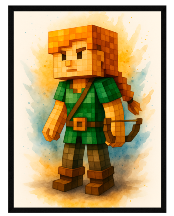 Minecraft Plakat