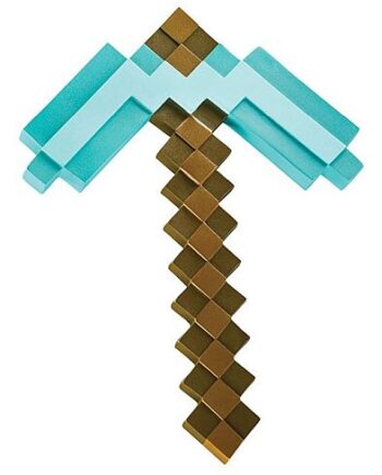 Minecraft Plastic Diamond Pickaxe  Replica  40cm