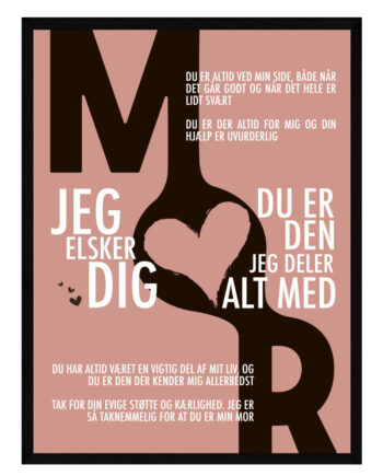 Mor Plakat Personlig Plakat