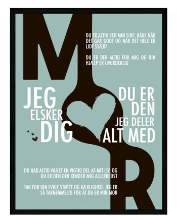 Mor Plakat Personlig Plakat