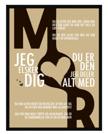 Mor Plakat Personlig Plakat