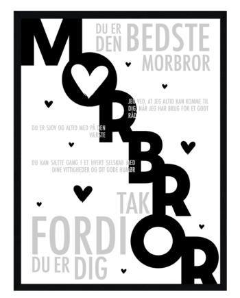 Morbror Plakat Personlig Plakat
