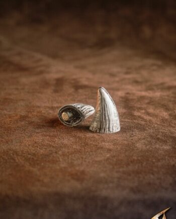 Mountable Demon Horns Epic Armoury Dark Bone Pair Small Live Rollespils Tilbeh 195 184