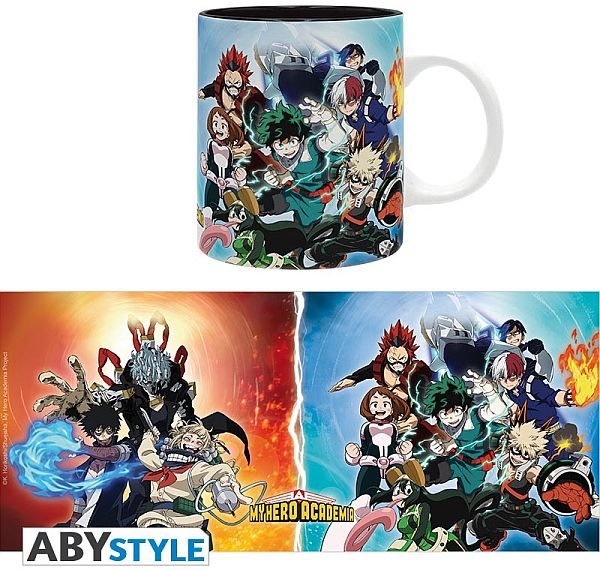My Hero Academia Heroes Vs  Villains Mug 320ml