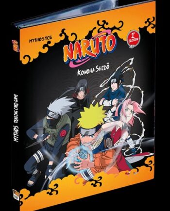 Naruto Mythos Trading Card Game  Tcg : Set 01 Konoha Shido Binder  1st Edition