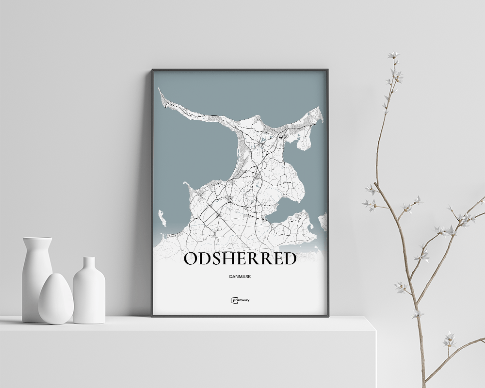Odsherred Plakaten 21 30 Cm A4