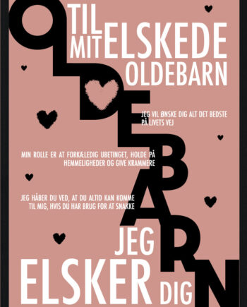Oldebarn Plakat Personlig Plakat